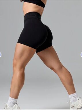 Paragon XS High-Waist Black Women’s Performance Shorts